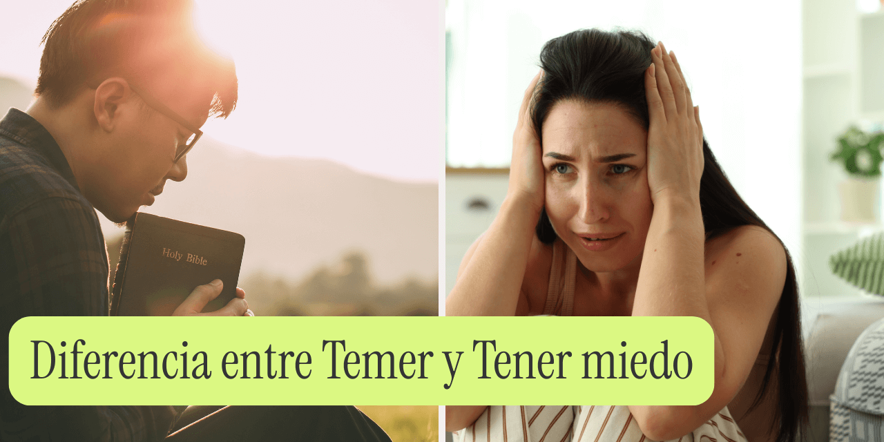 Diferencia entre Temer y Tener miedo