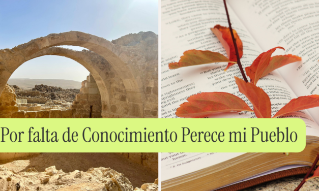 Por falta de Conocimiento Perece mi Pueblo