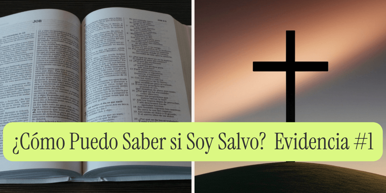 ¿Cómo Puedo Saber si Soy Salvo? Evidencia #1