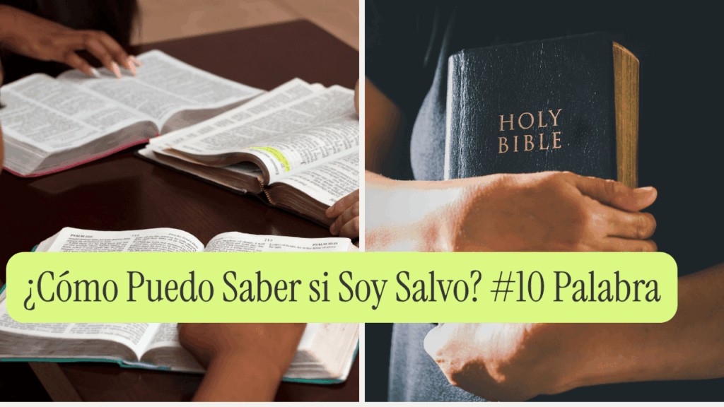 Cómo Puedo Saber si Soy Salvo